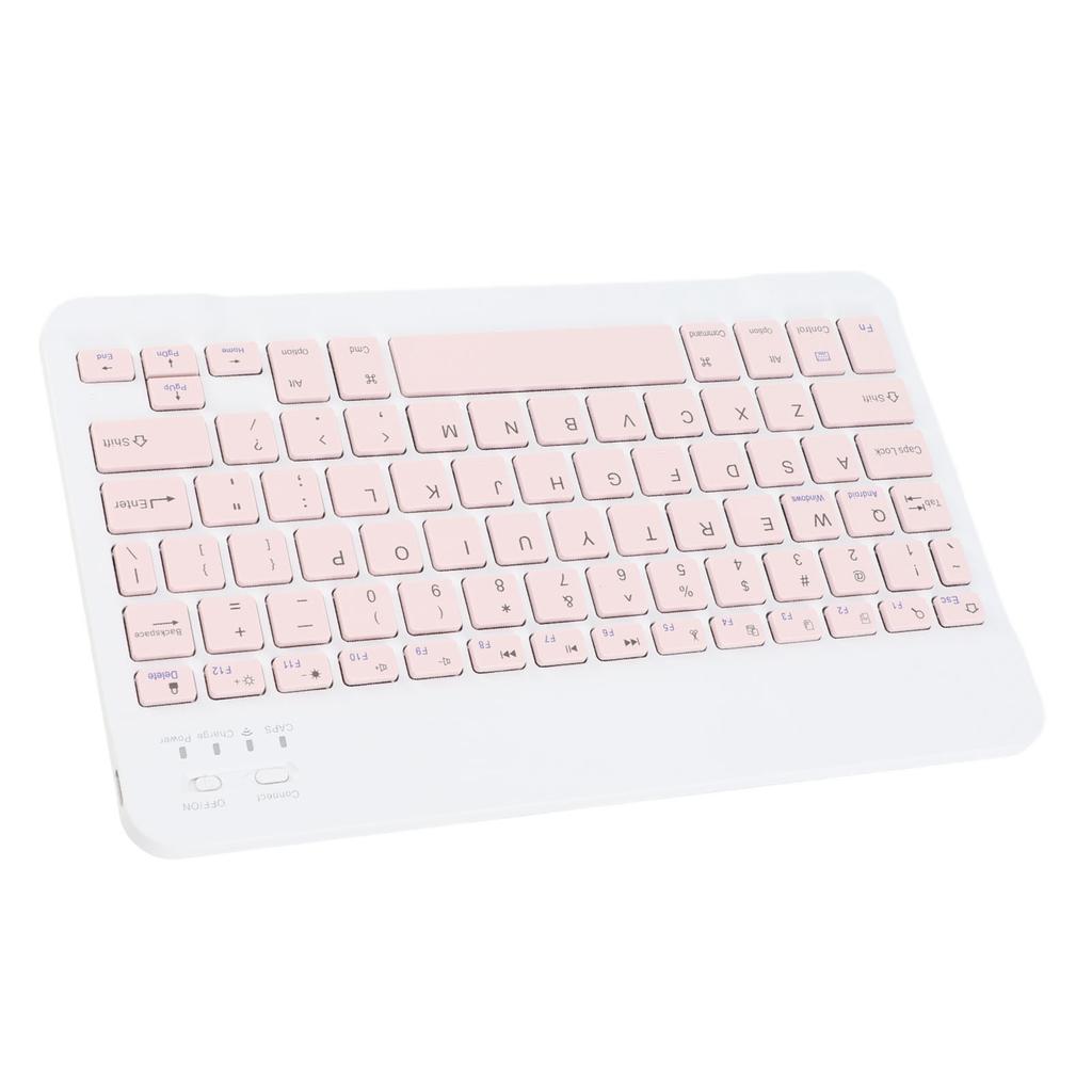 10in Wireless Keyboard Thin Stable Connection Quiet Waterproof Tablet Laptop Keyboard