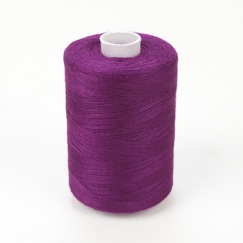 Hilo de Coser de Poliéster de Alta Velocidad 402 - 1000 Yardas, Colores Arcoíris, Ideal para Proyectos de Costura Casera y a Mano