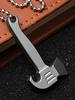 Titanium Alloy Mini Multifunctional Creative Pry Bar Portable Bottle Opener Keychain Pendant Accessory EDC Tool