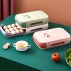 Drawer Type Egg Storage Box Refrigerator Storage Box Fresh Keeping Box Dumpling Box Household Eggs Holder Food Storage Kitchen