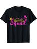 Birthday Squad Funny Birthday Party Men Women Girl T Shirt Black 2X Large Super Soft and Breathable
