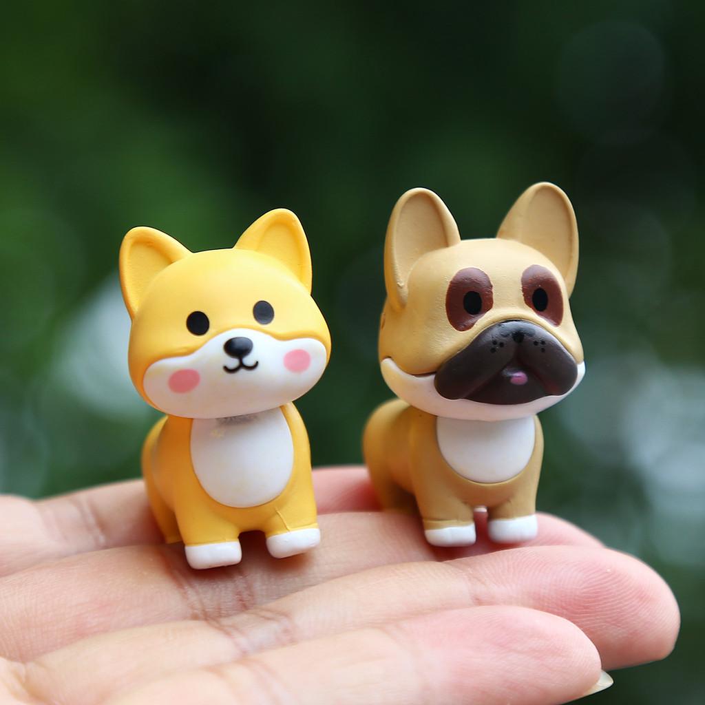 Pvc Miniature Dog Figures Collectible Blind Box Toy For Kids And Adults