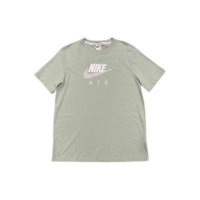 Nike Logo Round Neck Breathable Casual Short Sleeve T-Shirt Women Tops Green DN4862-006