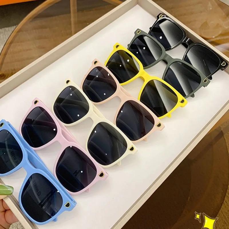 Trendy Kids Sunglasses Outdoor Square Frame UV400 Baby Shades Travel Goggle Children Eyewear for Toddler Boys and Girls