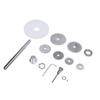 Inside Pipe Cutter for PVC Pipe HHS Plumbing Internal Pipe Cutter with Scale   Depth Gauge Saw Blades and Hex Shank for PVC Plastic