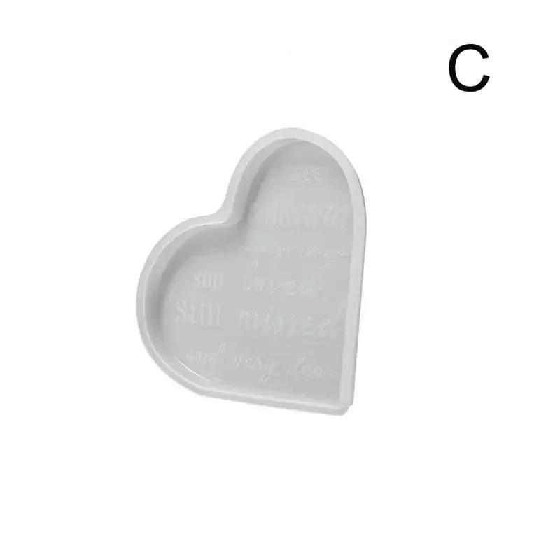 Latests Models Love Heart Letter Resin Silicone Mold Top Quality Creative DIY Jewelry Making Tool for Earrings Necklace Bracelet