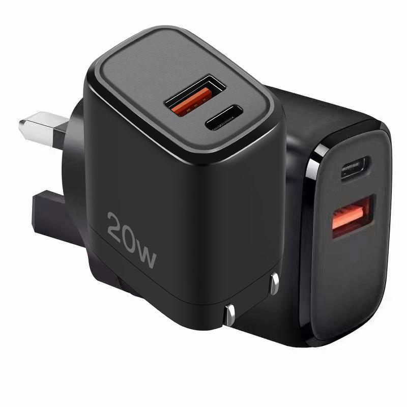 30W-35W GaN Gallium Nitride Fast Phone Charger with US/EU Plug - ETL, FCC, CE Certified