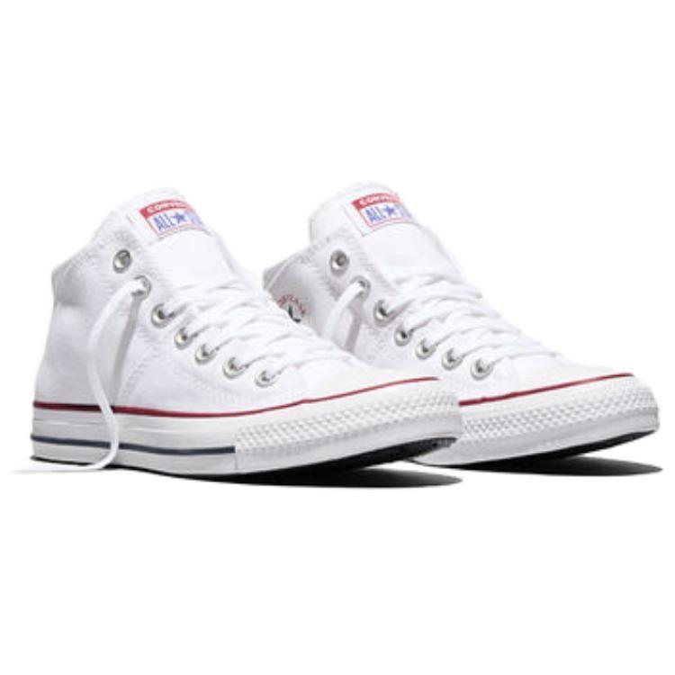 Converse Chuck Taylor All Star Madison Mid Classic And Versatile Lightweight Mid Top Canvas Shoes Women's Pure White 563511F