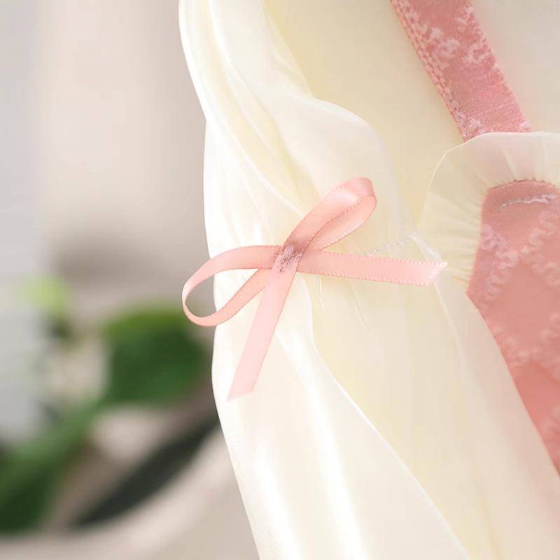 Girls Fall Long Sleeve Princess Dress Kids Baby Fake Two Piece Dress Little Girl Sweet Dress