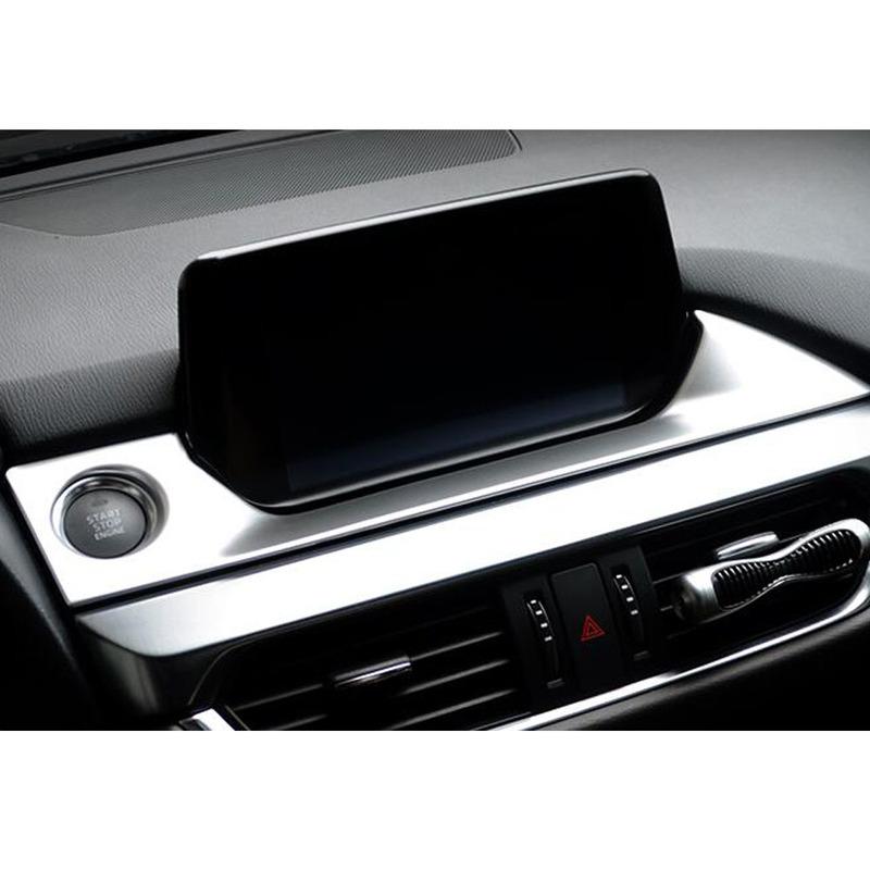 For Mazda6 Mazda 6 Atenza 2014 2015 2016 2017 2018  Styling Cover Detector Center Console Navigation Box Interior GPS Trim