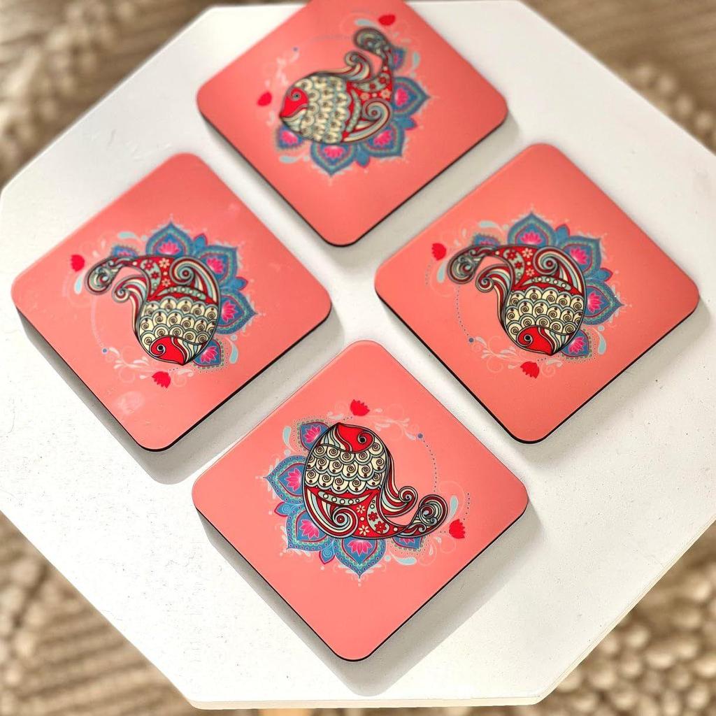Big Fish Coaster- Set of 6