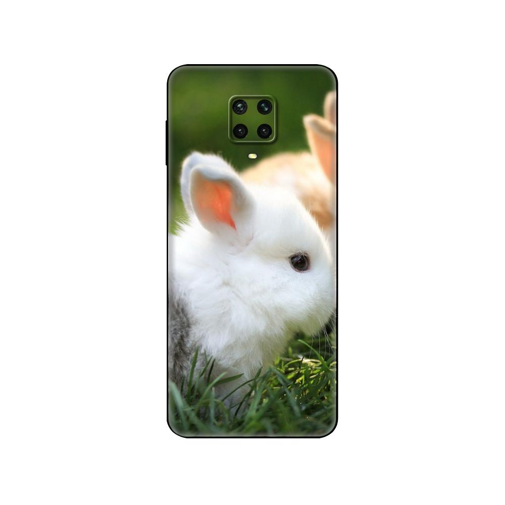 

Черный чехол из ТПУ для Xiaomi Redmi 7A 8 8A 9 9A 9C, чехол Redmi Note 8T 8 Pro T Note 9 9S 9 Pro, чехол с милыми белыми кроликами Xiaomi Redmi 8A