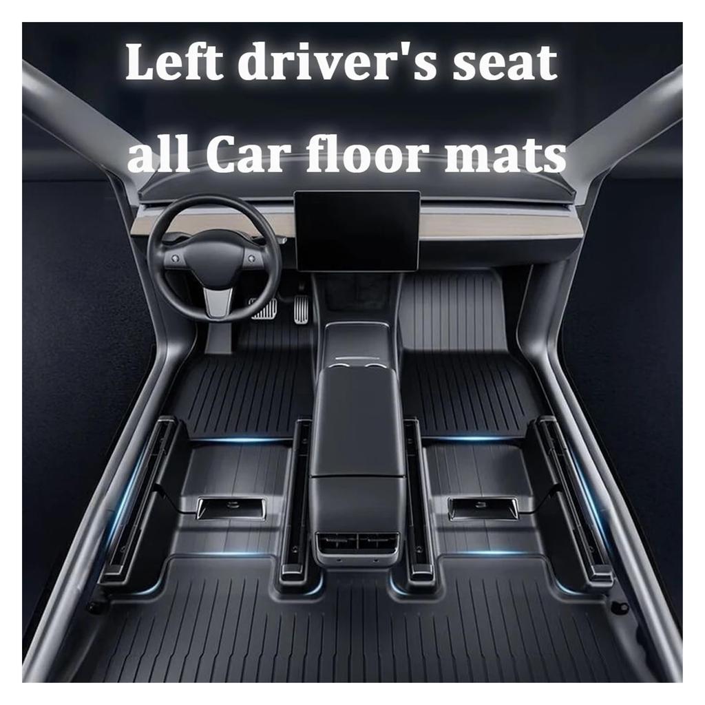 Tesla Model Y 2025 Juniper TPE Floor Mats & Cargo Liners All Weather Trunk