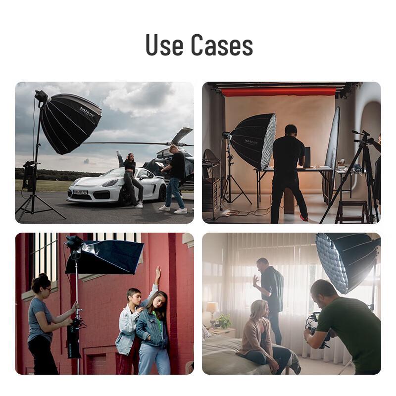 NANLITE 60 Softbox with Grid for Bowens Mount