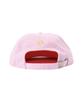 HELLO SUNRISE Washed Two Tone Arch Logo 6Panel Cap_Pink