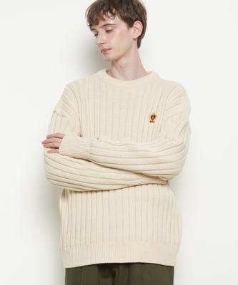 THE-ABON M97 Warmer Knit Ivory