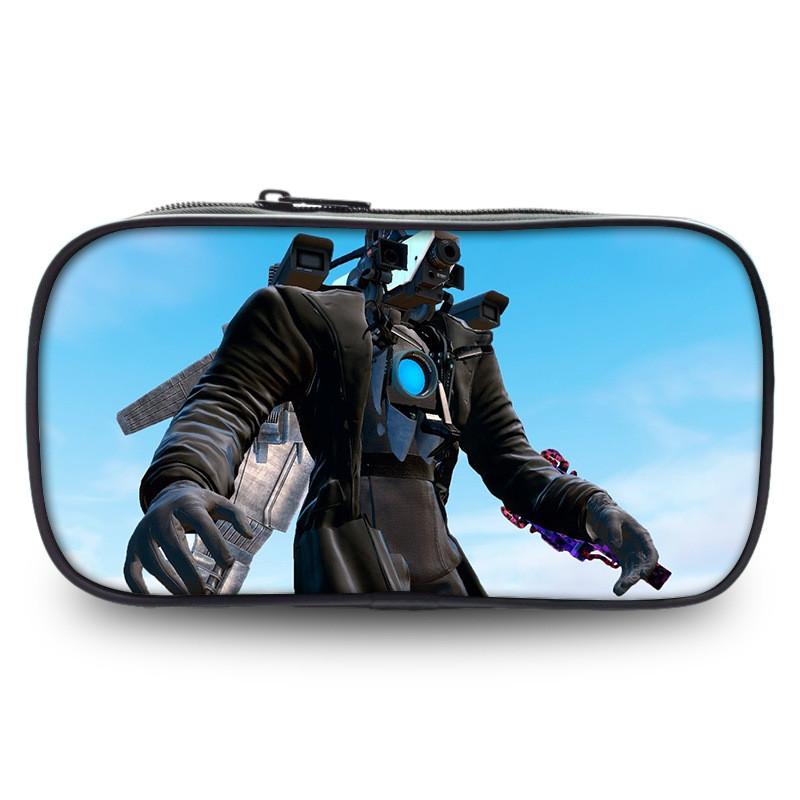 Titan Pencil Highquality Case With Unique Toilet Man Design Students For