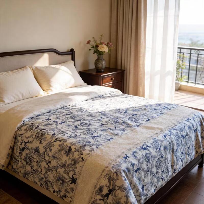 KINTHERI Tussah Silk Quilt