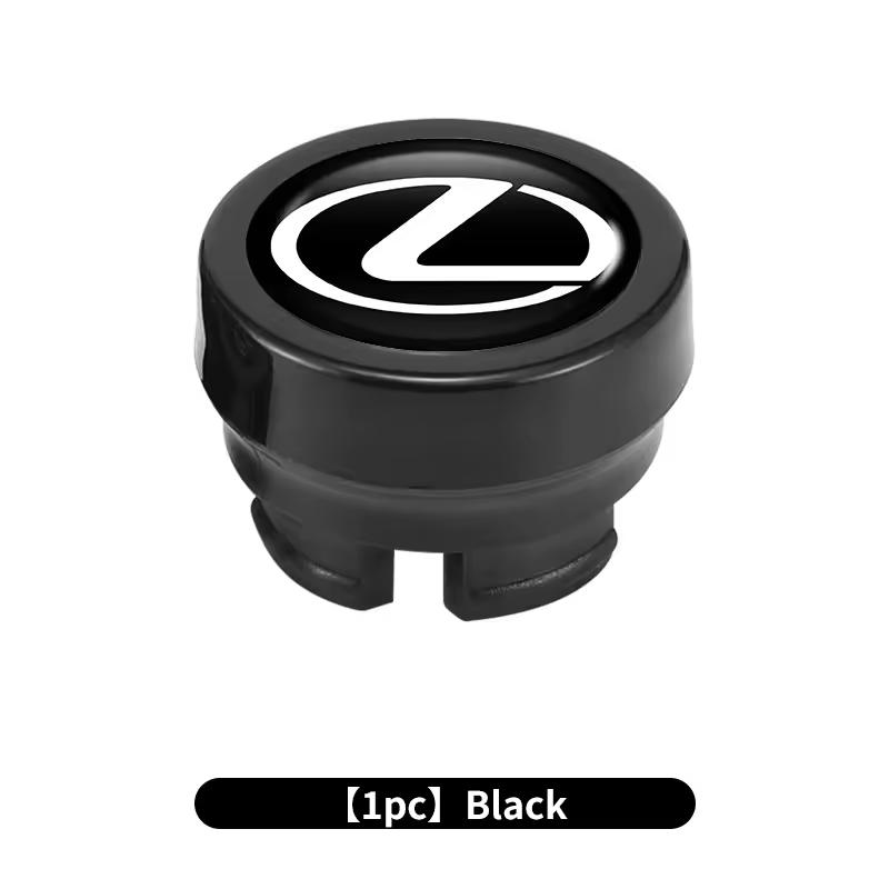 Car Cigarette Lighter Cover DustProof Decoration Cap For Lexus LS LC RZ IS350 ES300 GS350 CT200h GX460 LX570 RX500h NX300 UX260