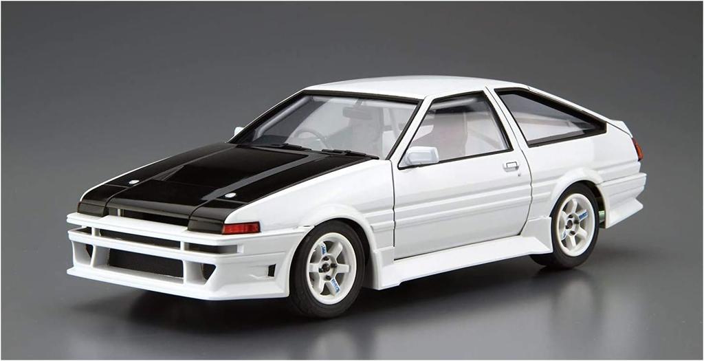Aoshima Bunka Kyozai (AOSHIMA) The Tuned Car No. 45 1/24 Car Boutique Club AE86 Trueno '85 (Toyota) Plastic Model