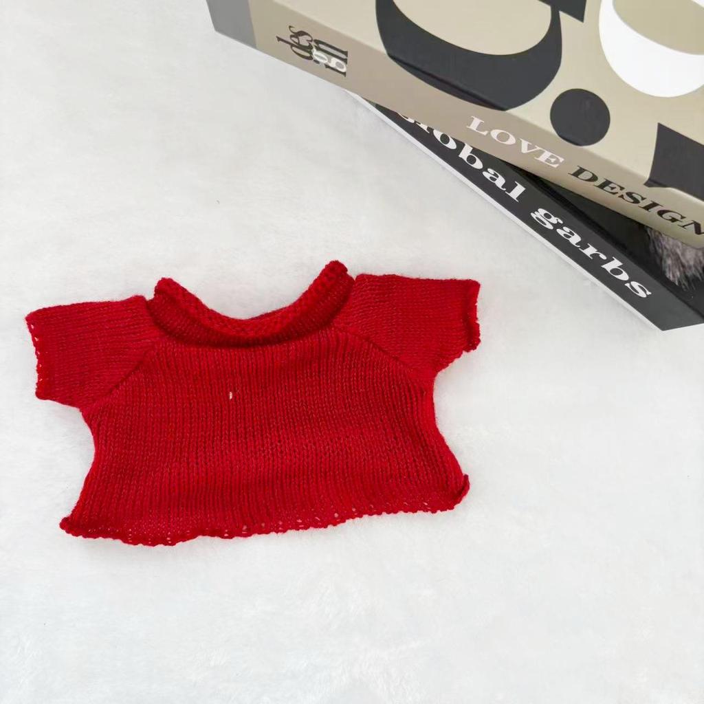 Little Bear Cotton Hoodie Sweater for 30cm Plush Doll Toy Accessories