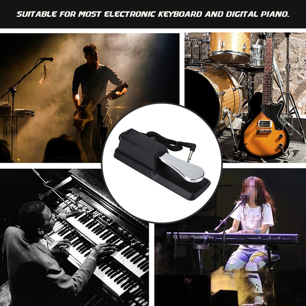 Electronic Keyboard Sustain Pedal Damper for Digital Piano Instrument Accessory