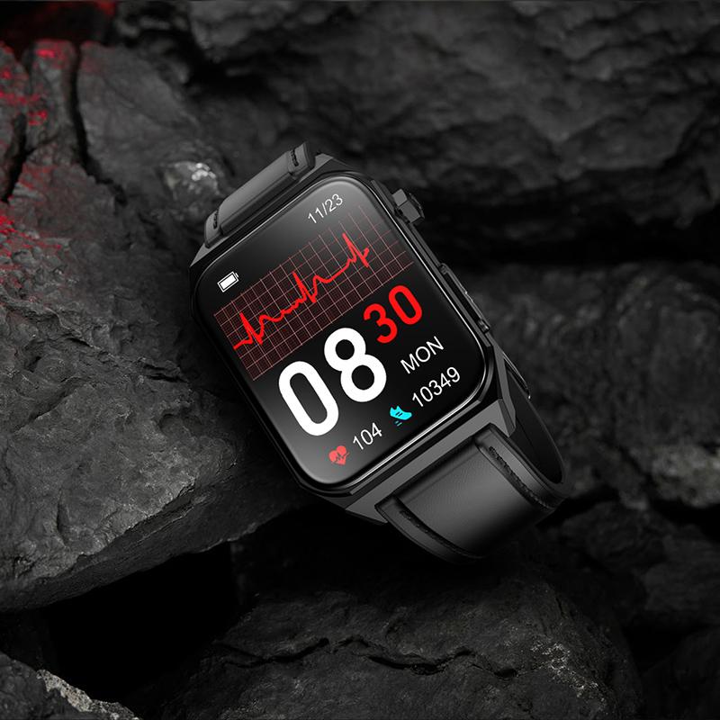 2025 New Smart Watch ECG+PPG Body Temperature ECG Blood Oxygen Heart Rate Waterproof 68 Monitoring Bracelet