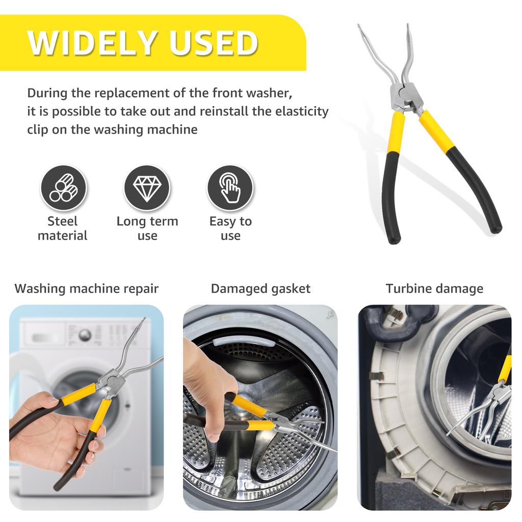 Waschmaschine Innen-Außenbottich Feder Ausbau Spreizwerkzeug Waschmaschinenfeder Spreizwerkzeug Reparaturwerkzeug für 4986ER0004F/B/G Türdichtungen