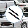 AWP1 runmade Universal Car Front Rear Bumper Sport Protector Corner Guard Rubber Strips Side Bumper Protection Guard Anti-Scratch Pad