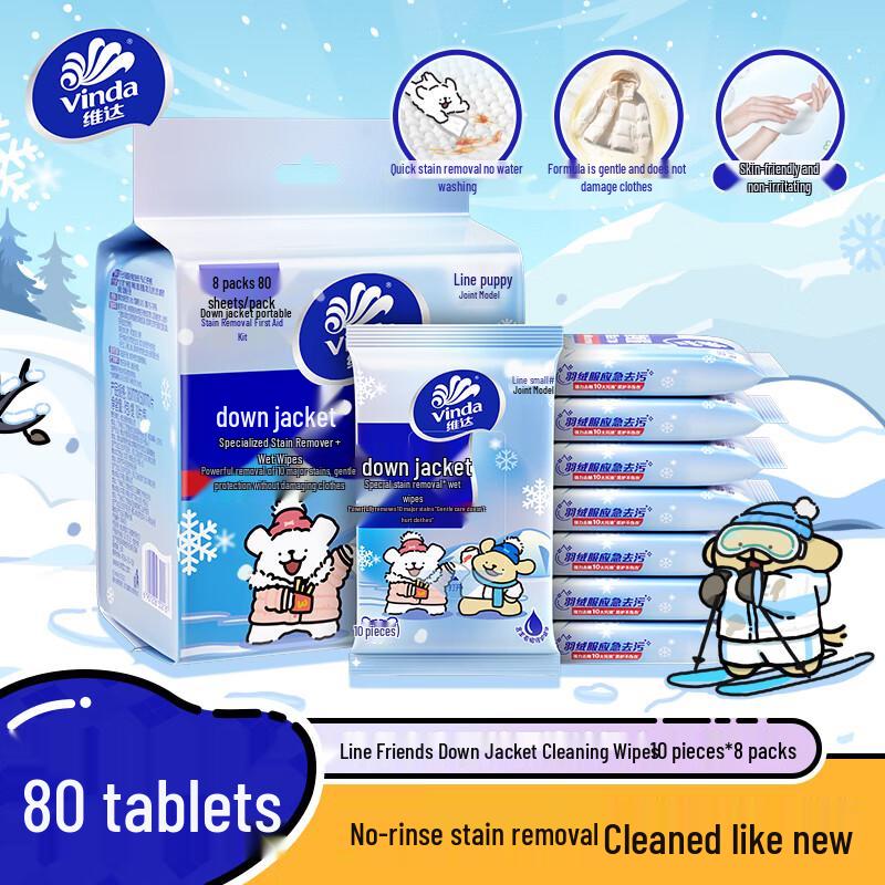 

Влажные салфетки Vinda многоцелевые