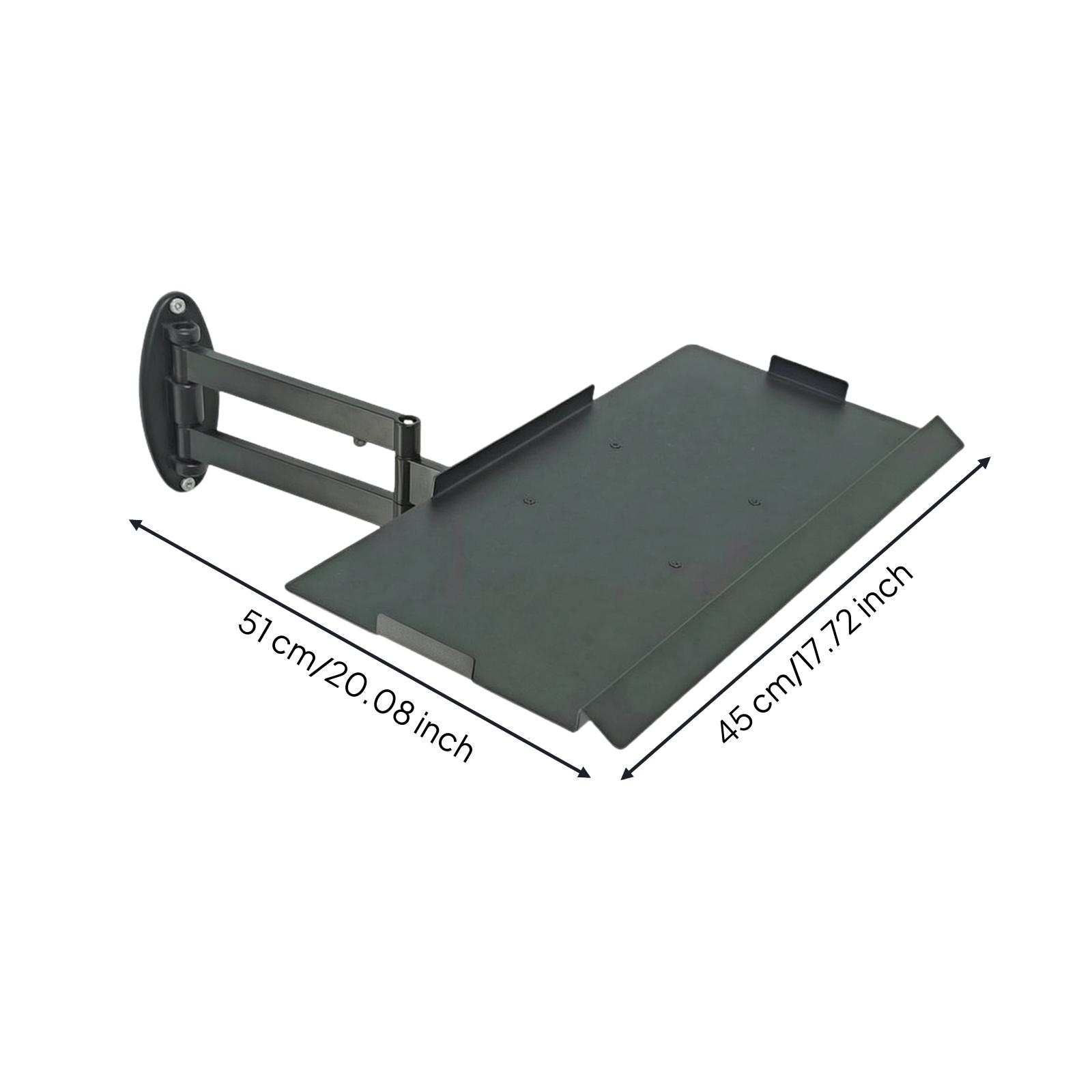 Adjustable Wall Mount Keyboard Tray Ergonomic
