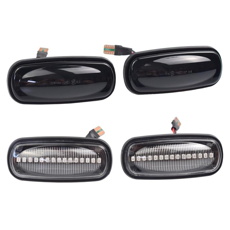 Dynamic Flowing LED Side Marker Light For Land Rover Discovery 2 1999-2004 Defender Freelander 1 2002-2005 XGB000030