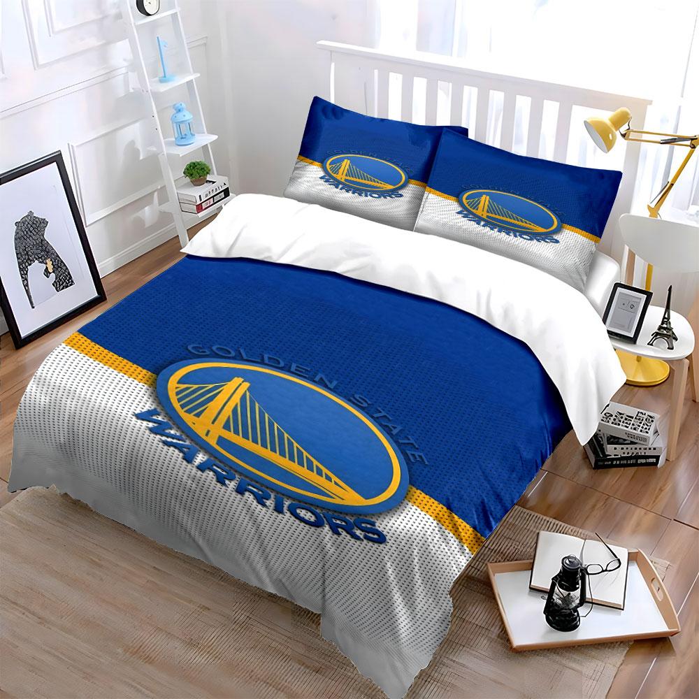 Golden State Warriors Logo. Bedding Sets Duvet Cover Sets Duvet Covers Pillowcases(1*Duvet Cover 2*Pillowcases Without Duvet Insert)