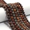 8/10mm Natursteinperlen Vintage DZI Achat Rund Lose Abstandshalterperle für Schmuckherstellung DIY Armbänder Halsketten Zubehör