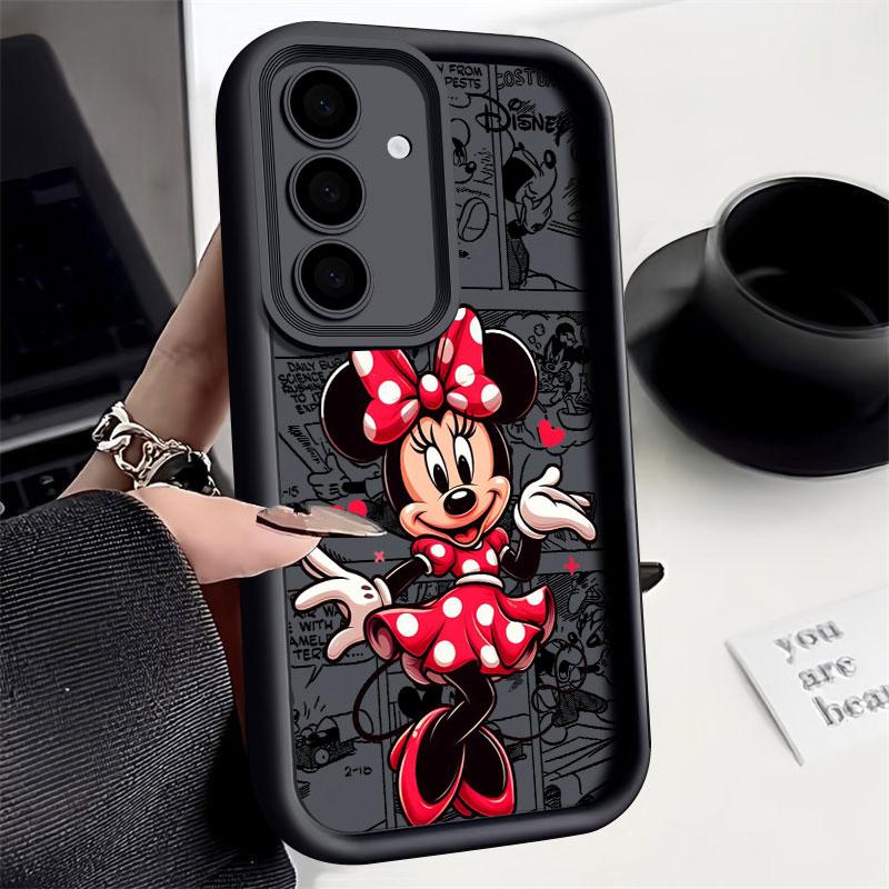 Minnie Mouse Disney Cartoon S26Ultra Case For Samsung Galaxy S26 S25 S24 S22 S23 Ultra S21 Plus S20 S25 FE Protection Soft Cover