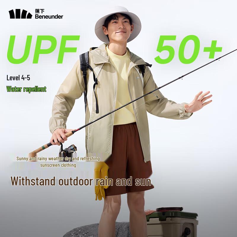 Beneunder Men s Lightweight Sun Protection Jacket WR938 2XL