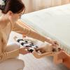 Bedside Cat Hammock Adjustable Cat Bed Window Perch with Wood Frame No Drilling Installation Pet