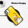 Simpsons-Funny Cartoon Phone Case For IPhone17 16 15 14 13 12 11  Pro Max 16/15/14Plus Wireless Charger Cover Funda