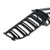 Přední mřížka na ledviny lesklá černá M Color Double Line pro BMW řady 3 E90 E91 2005-2008 325xi 320i 325i 325i 328i 330i 335i
