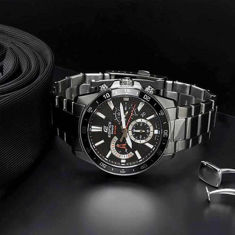 Casio Men EDIFICE Black Watch EFV-570D-1AVUEF