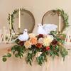 Milisten 2pcs Artificial Feathered Pigeon Birds Fake Doves Artificial Craft Foam Birds for Home Garden Wedding Decorations