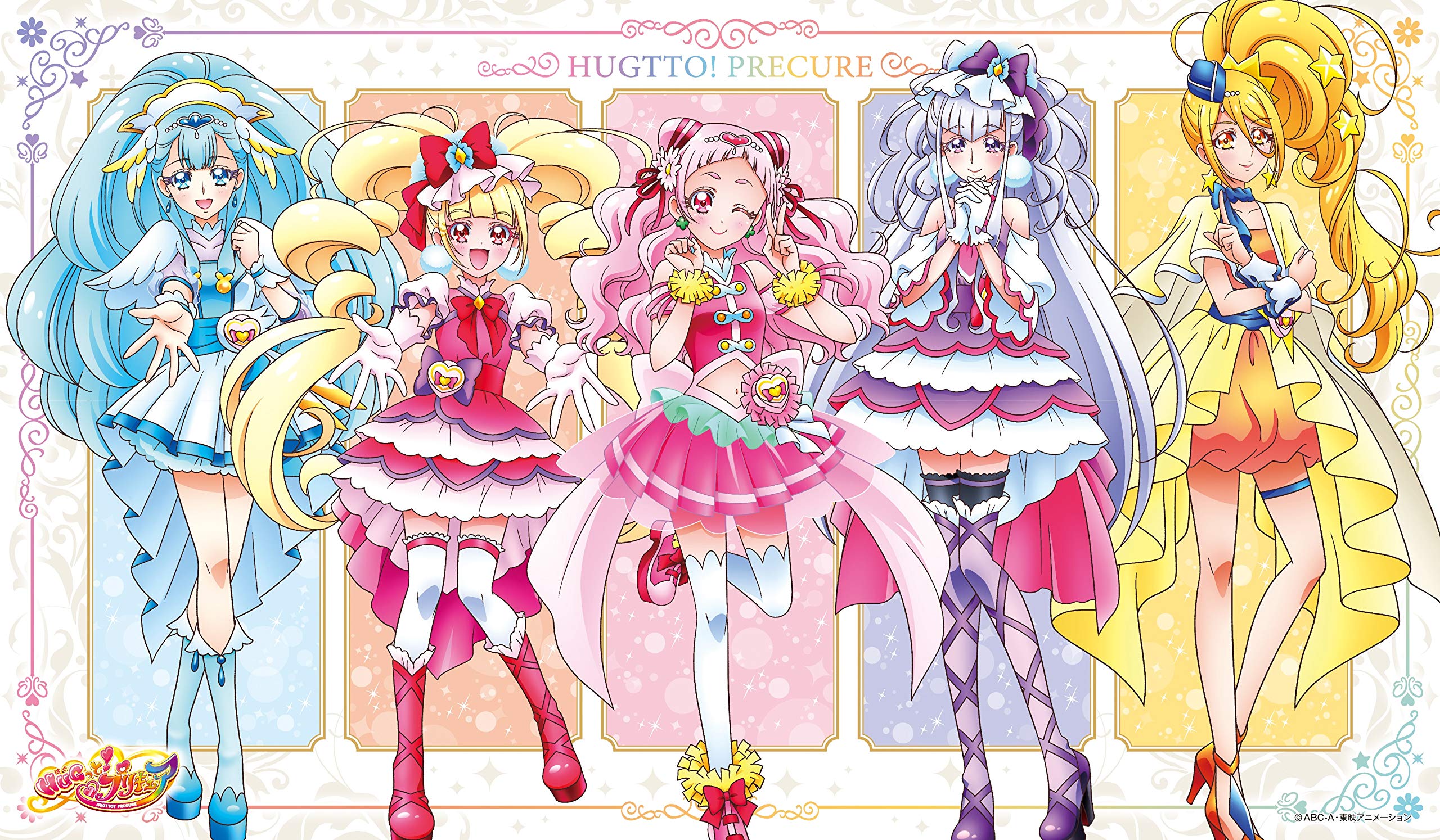 

Персональный резиновый коврик PreCure C HUGtto! Прекьюр HUGtto! (ENR-031)