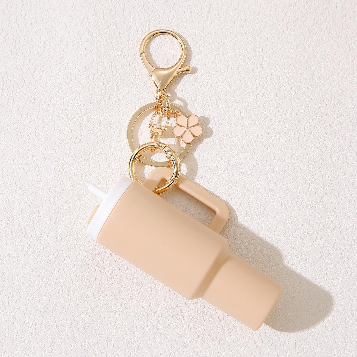 

Кружка Мини Тамблер Брелок Аксессуары Милый Брелок в виде Кружки с Цветком Сумка Кошелек Рюкзак для Женщин Школа Автомобильные Аксессуары Готика Y2k Y158-5