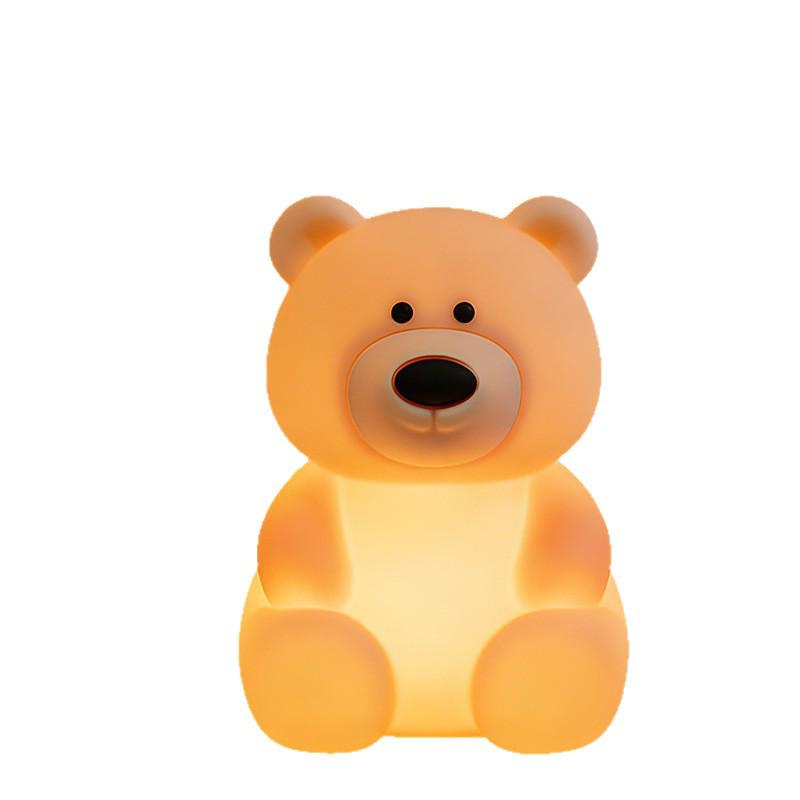 Rechargeable Silicone Teddy Bear Night Light