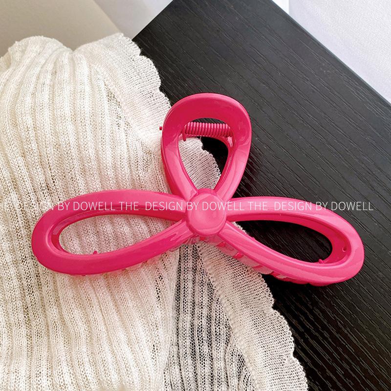 

Большая трендовая заколка-краб для волос красивых светло-бежевого, зеленого и вишнево-розового цветов Cherry Pink 12.5cm