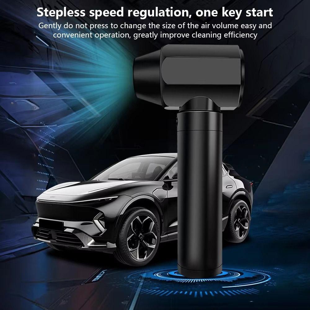 80000PRM Cordless Handheld Blower Brushless Motor Compressed Air Duster Car Clean