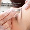 Tweezers for Eyebrows Stainless Steel Eyebrow Removal Clippers Precision Facial Hair Tweezers for Home Travel Vacation College