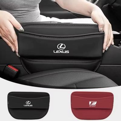 Car Seat Crevice Organizer Box Card Key Phone Storage Bag For F SPORT CT ES GS NX IS250 CT200h IS300h ES300h ERX400h