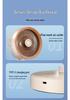 Silent Wall-Mounted & Desktop Electric Fan with Night Light and Strong Air Circulation