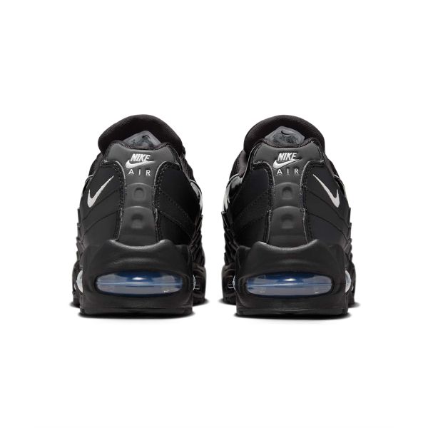 Nike Air Max 95 OG Schwarz Lack Damen Sneaker Reflekt-Silber Weiß Metallisch-Silber IB6397-001